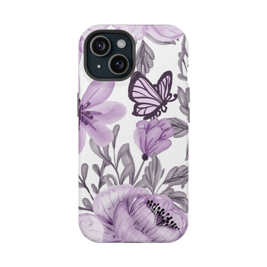 Colorful Butterfly Design MagSafe iPhone Case - Featuring an Array of Vibrant Butterflies, Combining Style and Functionality. - Techy Treasures - Mobile Phone Cases 