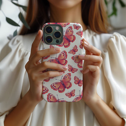 Colorful Butterfly Design MagSafe iPhone Case - Featuring an Array of Vibrant Butterflies, Combining Style and Functionality - Techy Treasures -  