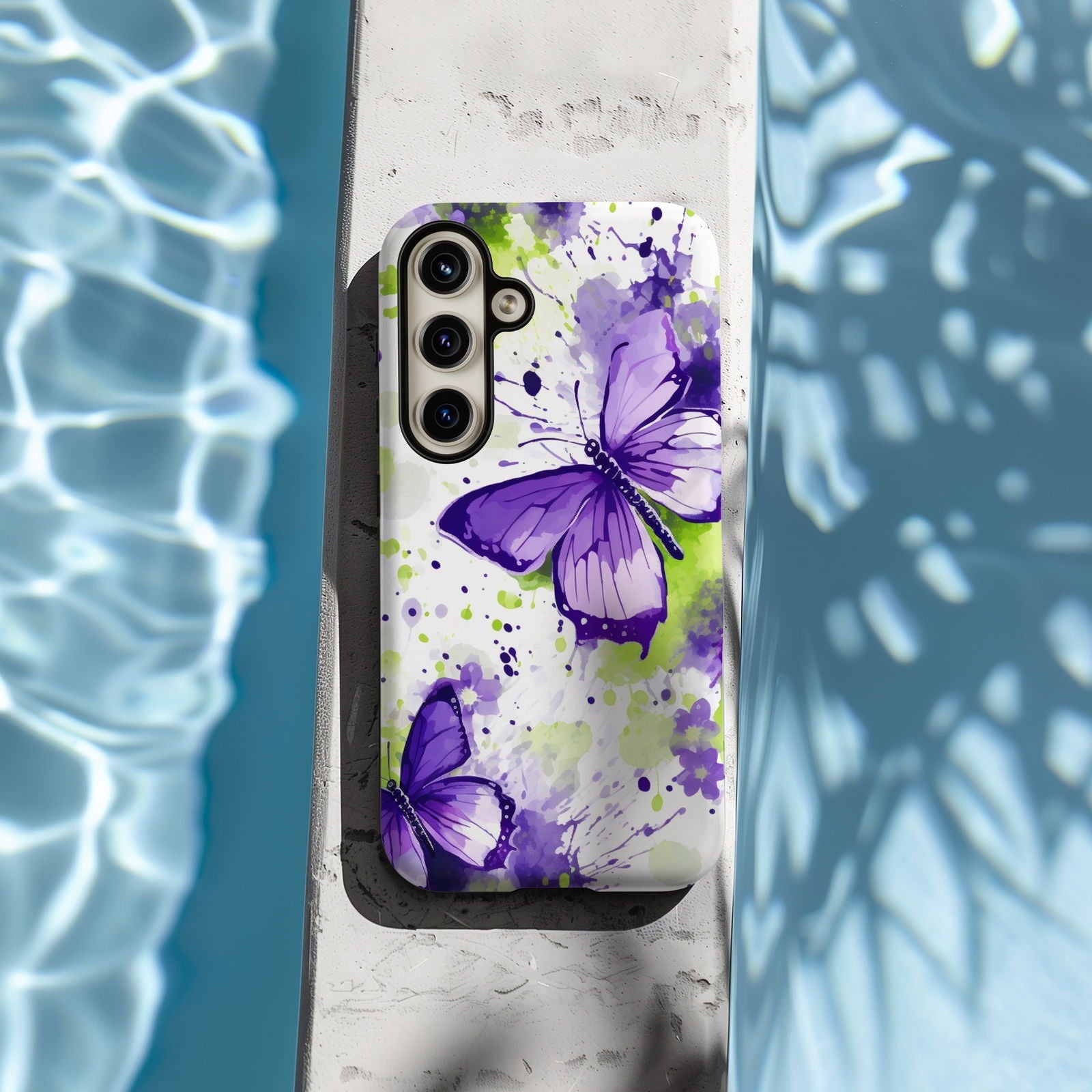 Colorful Butterfly Design Magnetic iPhone Case - Featuring an Array of Vibrant Butterflies, Combining Style and Functionality. - Techy Treasures -  