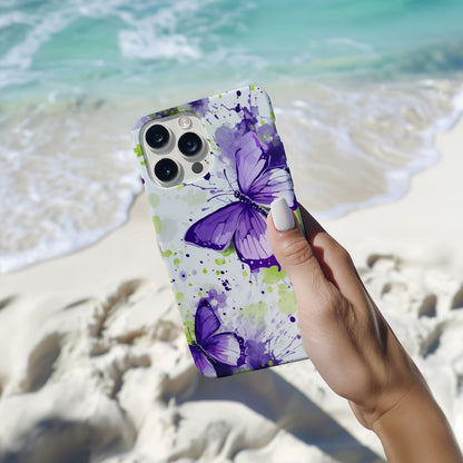 Colorful Butterfly Design Magnetic iPhone Case - Featuring an Array of Vibrant Butterflies, Combining Style and Functionality. - Techy Treasures -  