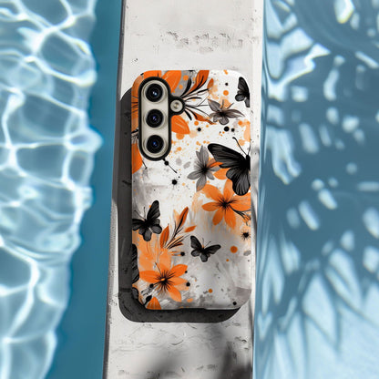 Colorful Butterfly Design Magnetic iPhone Case - Featuring an Array of Vibrant Butterflies, Combining Style and Functionality. - Techy Treasures -  