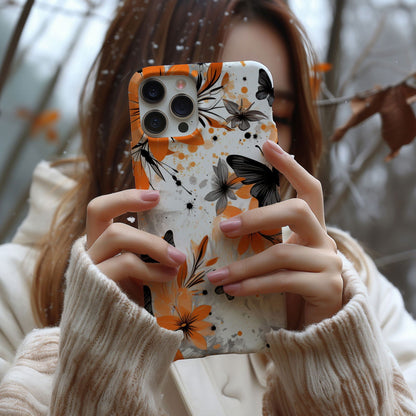 Colorful Butterfly Design Magnetic iPhone Case - Featuring an Array of Vibrant Butterflies, Combining Style and Functionality. - Techy Treasures -  