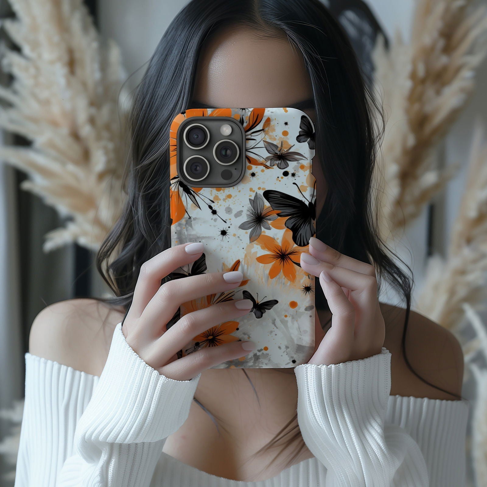 Colorful Butterfly Design Magnetic iPhone Case - Featuring an Array of Vibrant Butterflies, Combining Style and Functionality. - Techy Treasures -  