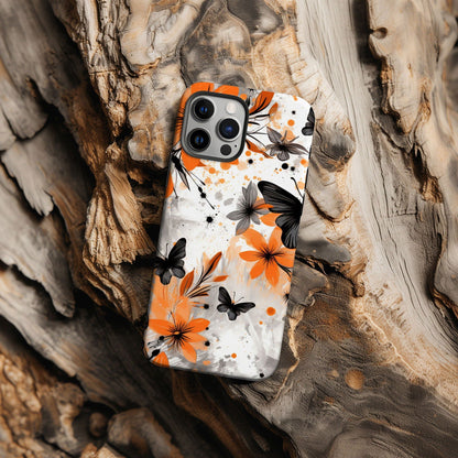 Colorful Butterfly Design Magnetic iPhone Case - Featuring an Array of Vibrant Butterflies, Combining Style and Functionality. - Techy Treasures -  