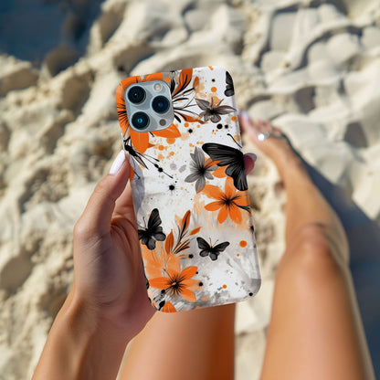 Colorful Butterfly Design Magnetic iPhone Case - Featuring an Array of Vibrant Butterflies, Combining Style and Functionality. - Techy Treasures -  