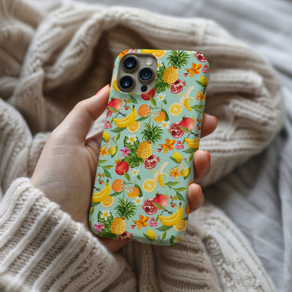 Colorful Tropical Fruits Magsafe iPhone Case - Techy Treasures -  