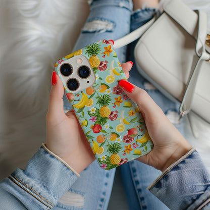 Colorful Tropical Fruits Magsafe iPhone Case - Techy Treasures -  