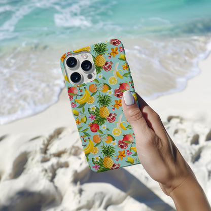 Colorful Tropical Fruits Magsafe iPhone Case - Techy Treasures -  