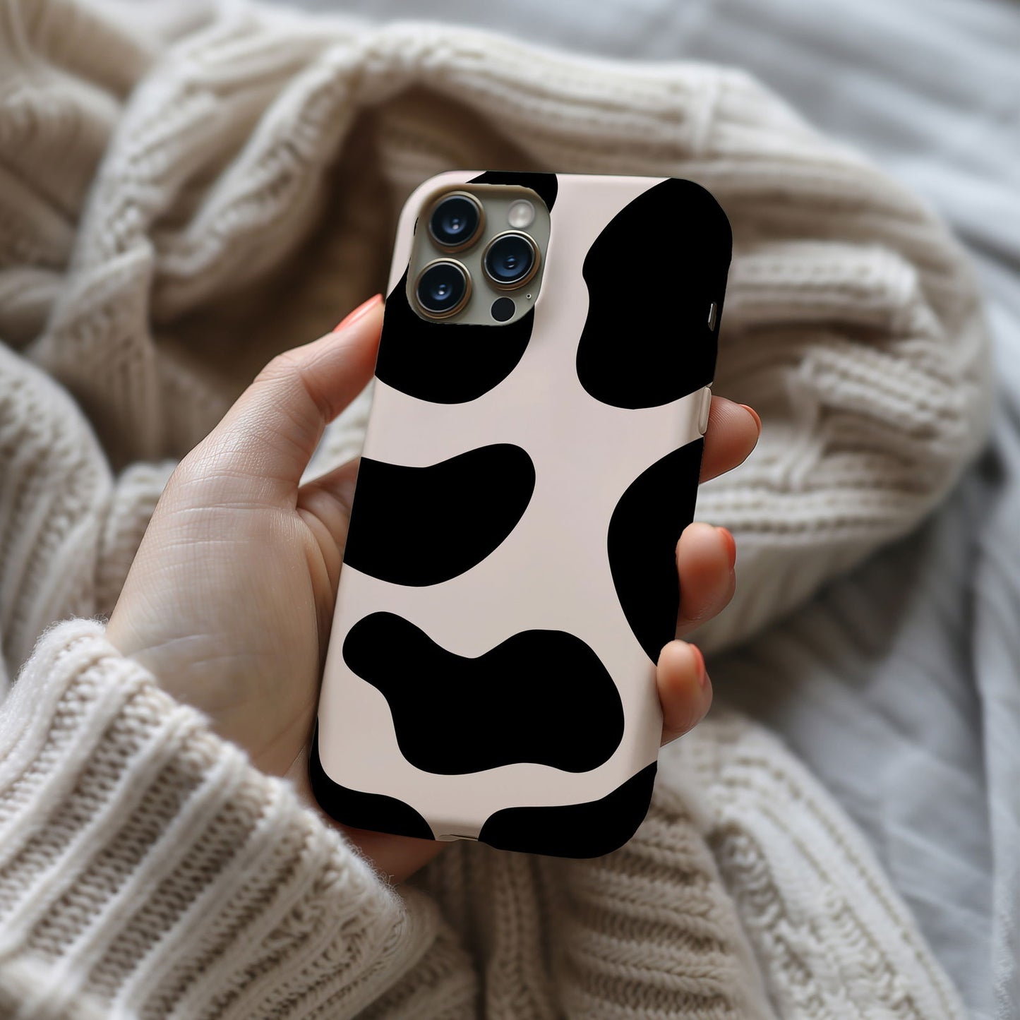 Cow Print Magsafe iPhone Case - Techy Treasures -  