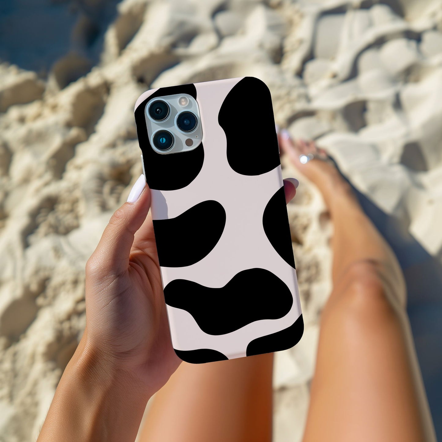 Cow Print Magsafe iPhone Case - Techy Treasures -  