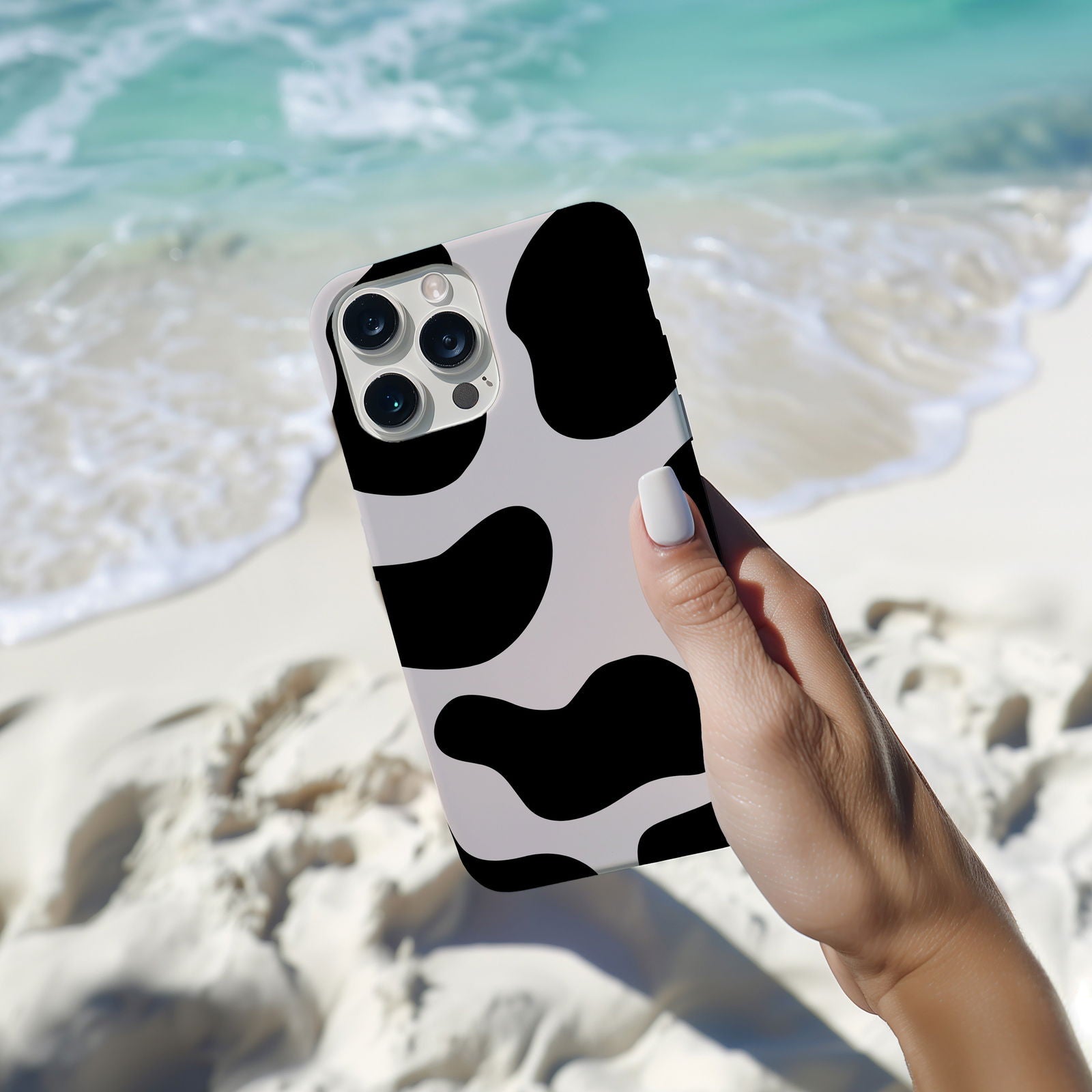 Cow Print Magsafe iPhone Case - Techy Treasures -  