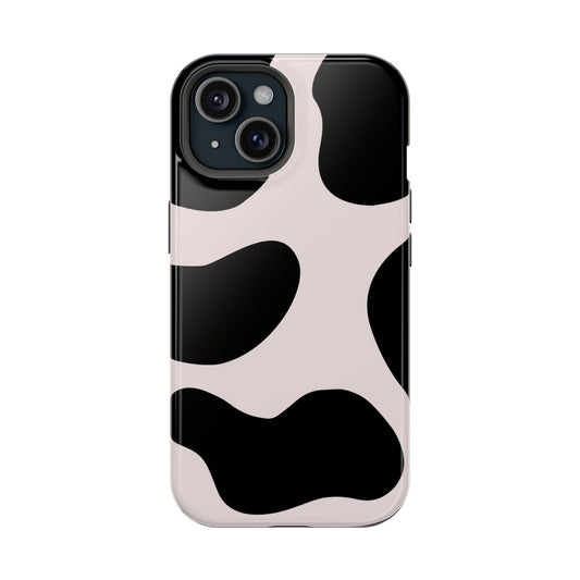 Cow Print Magsafe iPhone Case - Techy Treasures - Mobile Phone Cases 