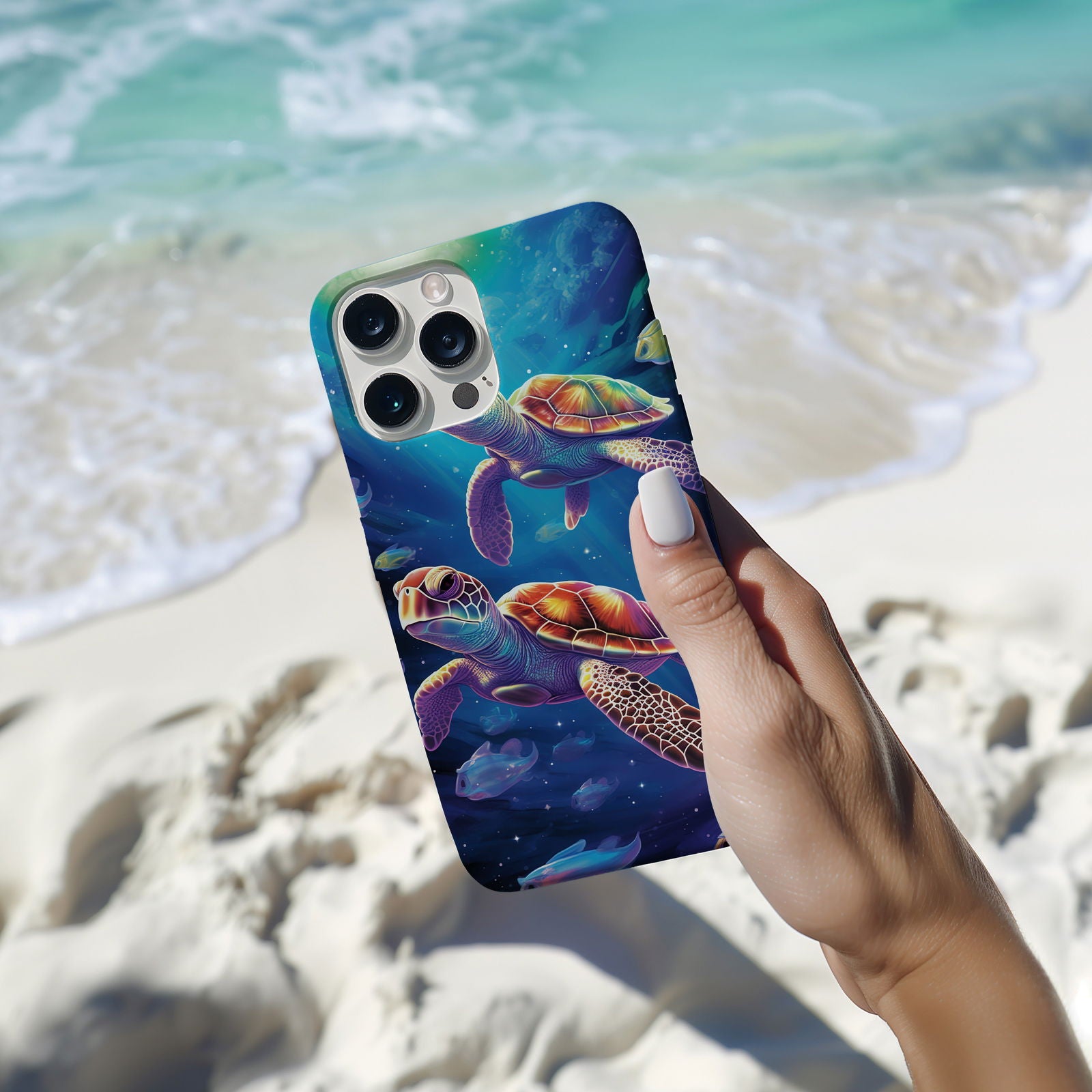 Cute Sea Turtles Magsafe iPhone Case - Techy Treasures -  