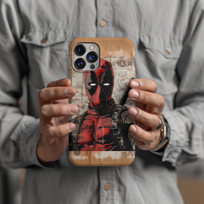 Deadpool Merc with a Mouth Magsafe Tough Phone Case - Techy Treasures -  