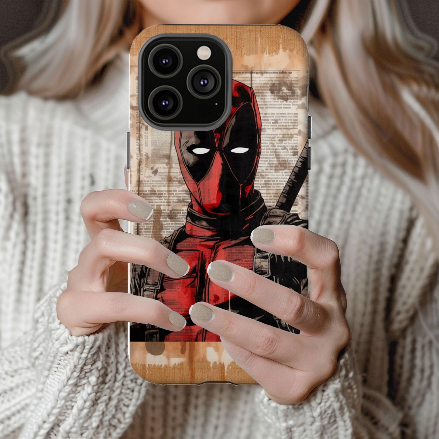 Deadpool Merc with a Mouth Magsafe Tough Phone Case - Techy Treasures -  