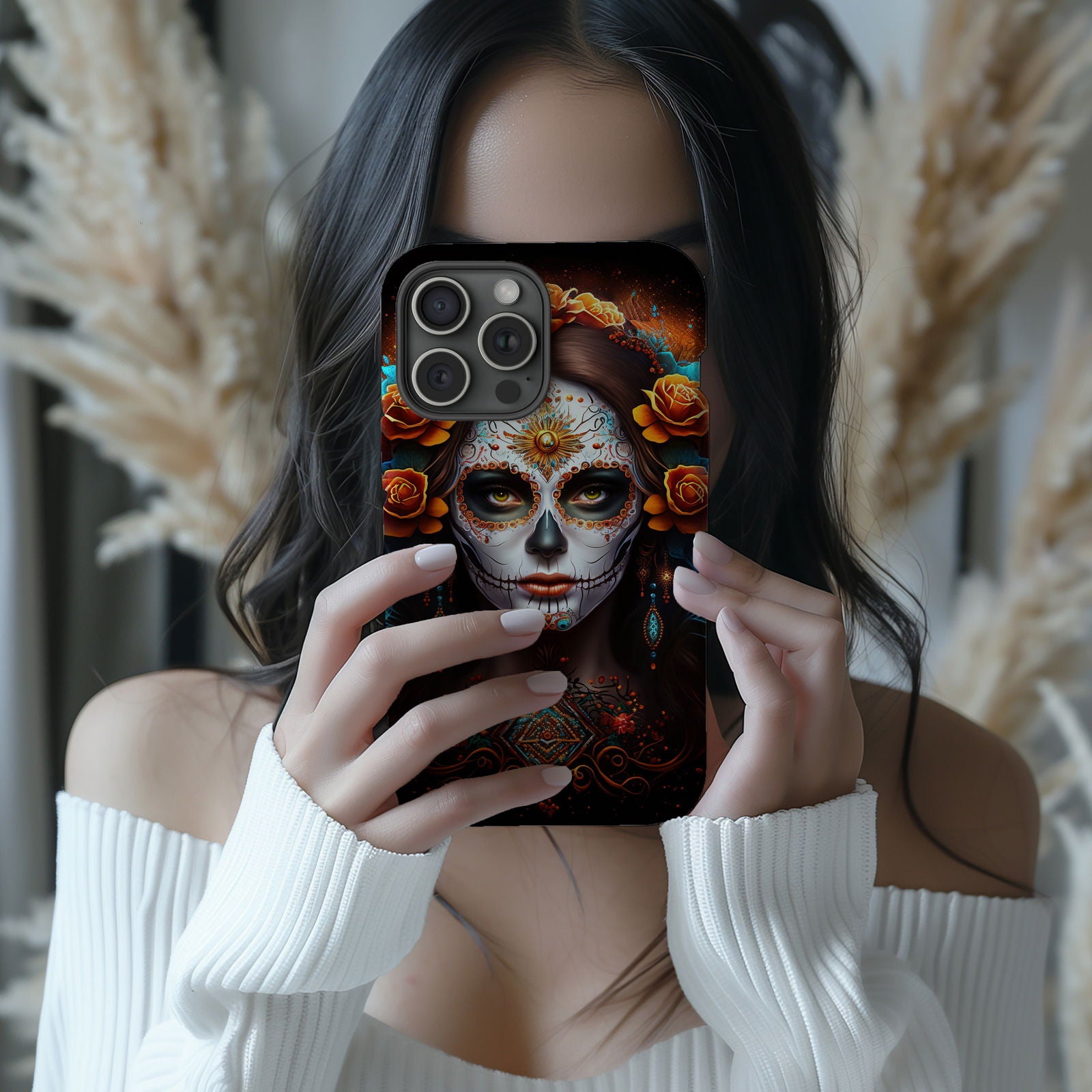 Dia De Los Muertos Magsafe iPhone Case - Techy Treasures -  