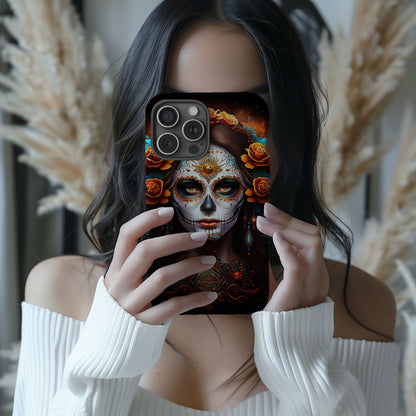 Dia De Los Muertos Magsafe iPhone Case - Techy Treasures -  