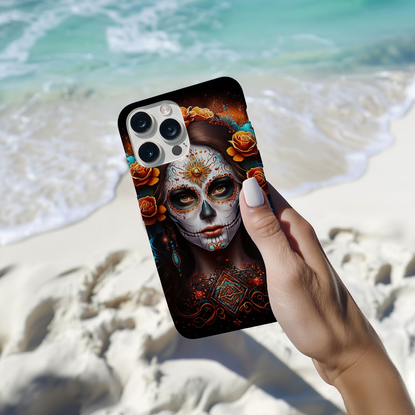 Dia De Los Muertos Magsafe iPhone Case - Techy Treasures -  