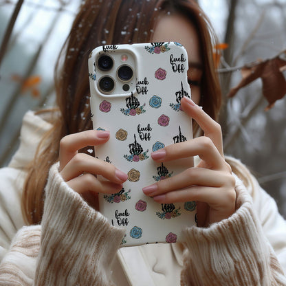 FAFO Floral Magnetic iPhone Case - Techy Treasures -  