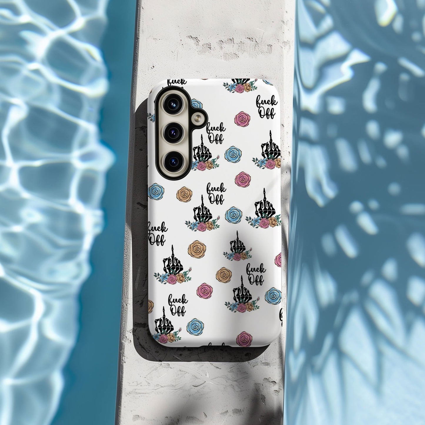 FAFO Floral Magnetic iPhone Case - Techy Treasures -  