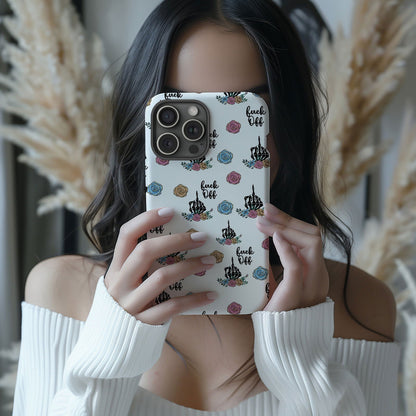 FAFO Floral Magnetic iPhone Case - Techy Treasures -  