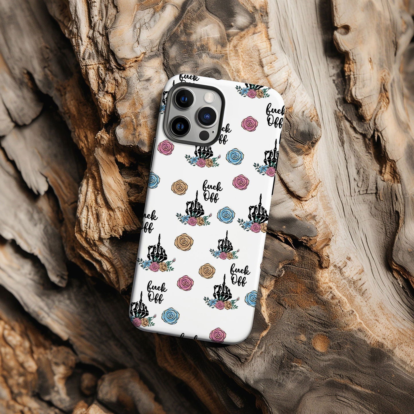 FAFO Floral Magnetic iPhone Case - Techy Treasures -  