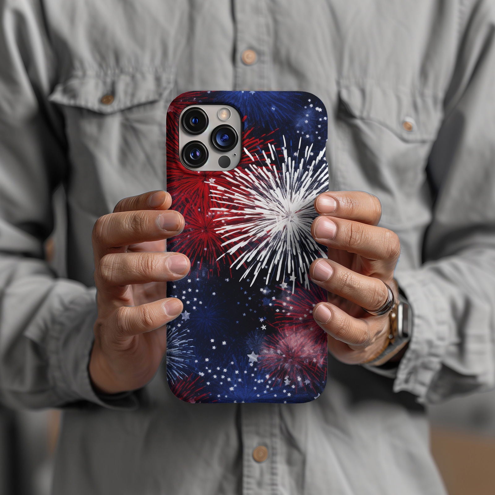 Fireworks Magsafe iPhone Tough Case - Techy Treasures -  