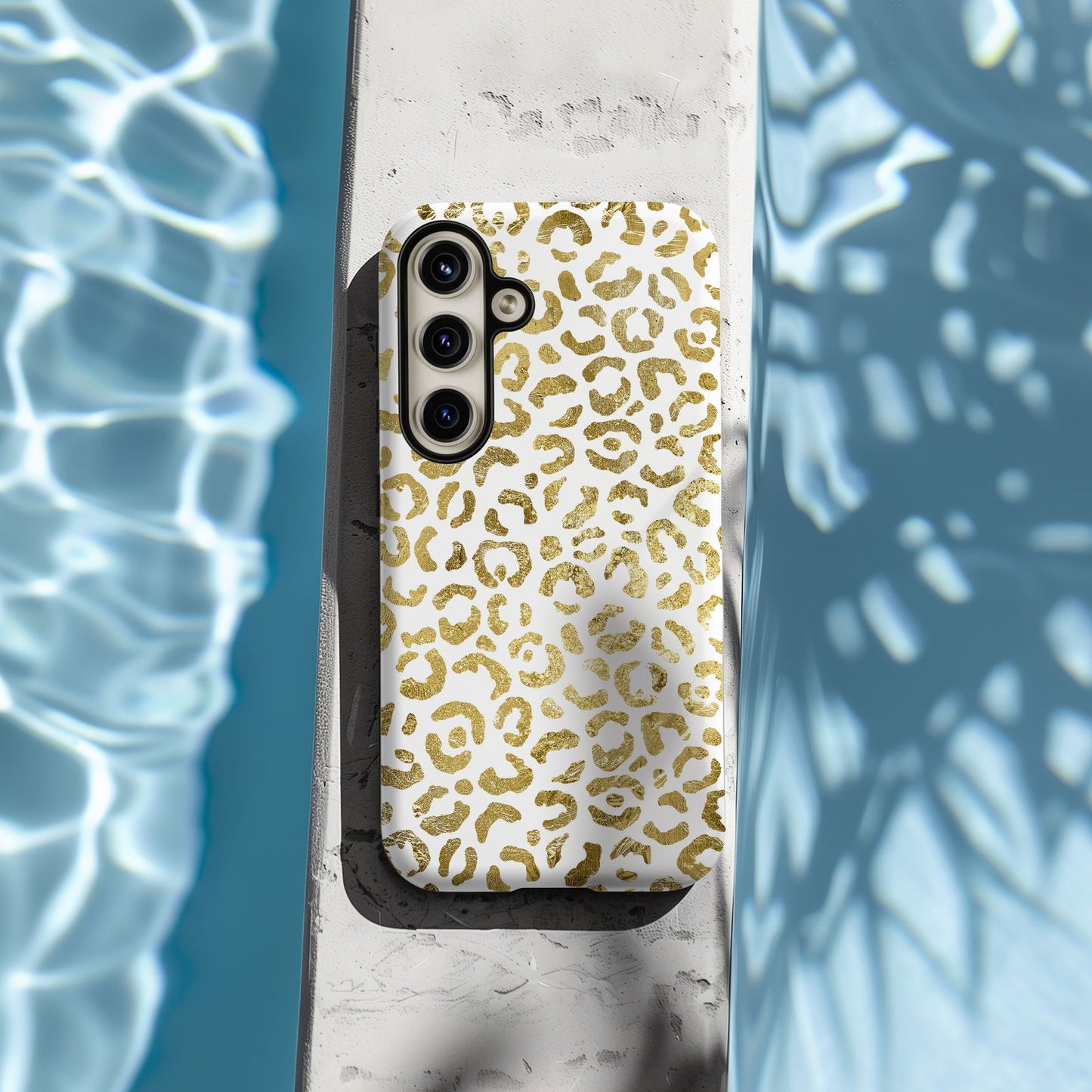 Gold Leopard Print Magsafe iPhone Case - Techy Treasures -  