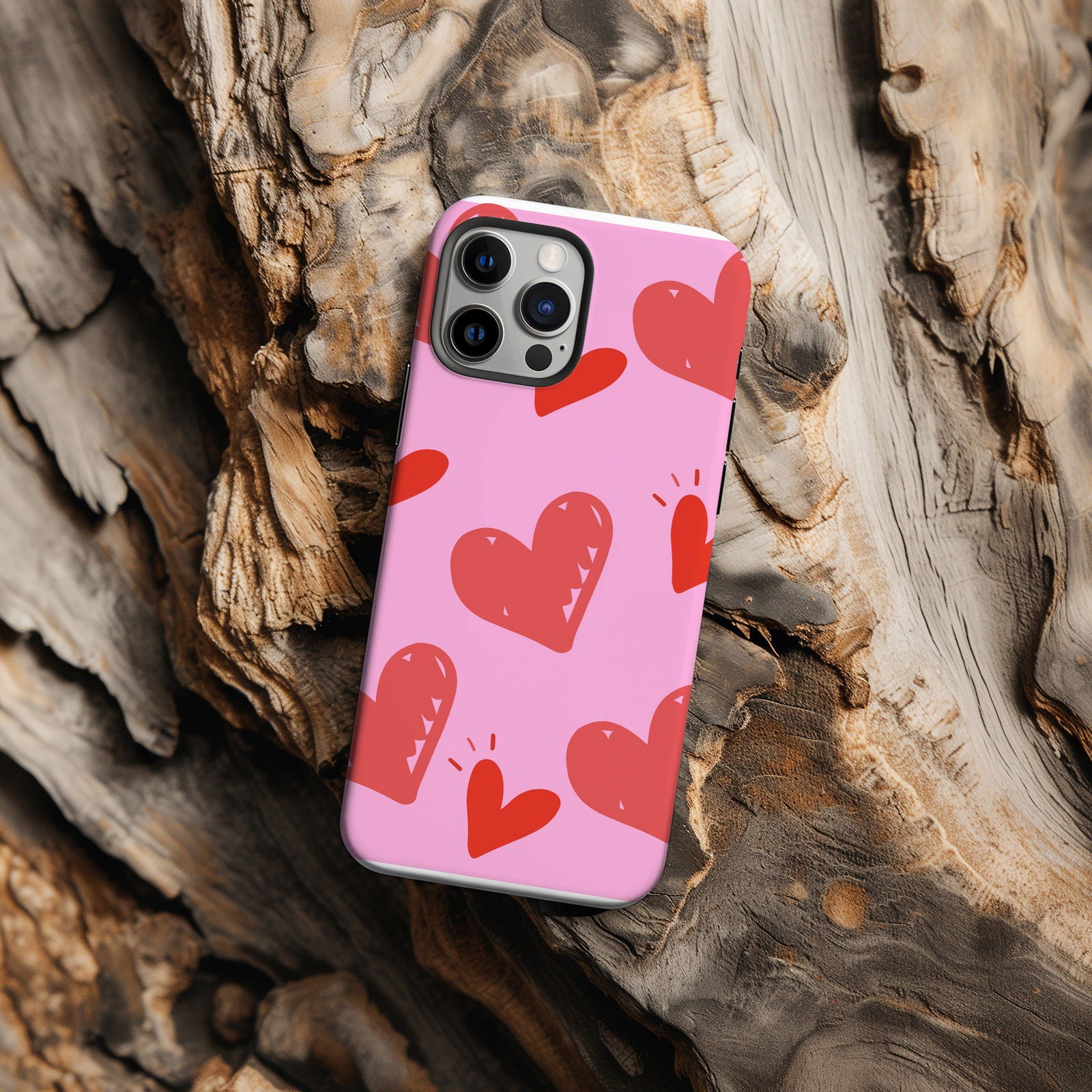 Hearts on Hearts Magsafe iPhone Case - Techy Treasures -  