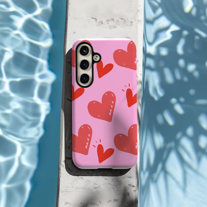 Hearts on Hearts Magsafe iPhone Case - Techy Treasures -  