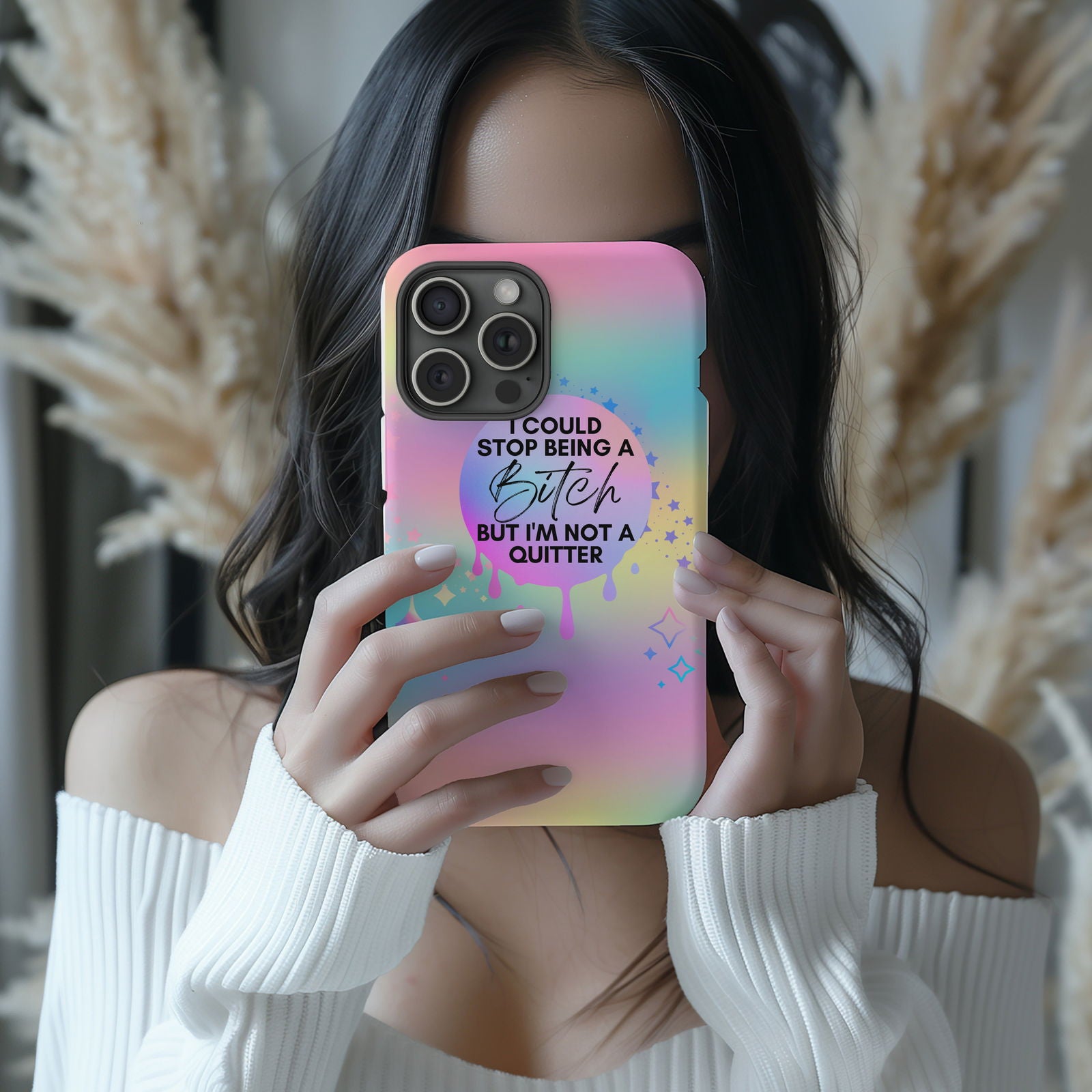 I Could Stop Being A Bitch But I'm Not A Quitter Magsafe iPhone Tough Case - Techy Treasures -  