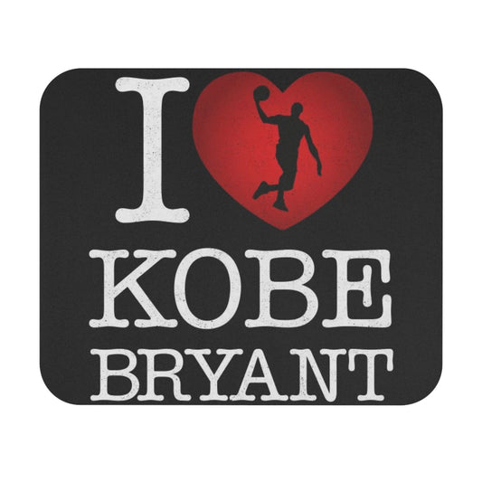 I ❤️ Kobe Bryant Mousepad - Techy Treasures - Computer Acessories 