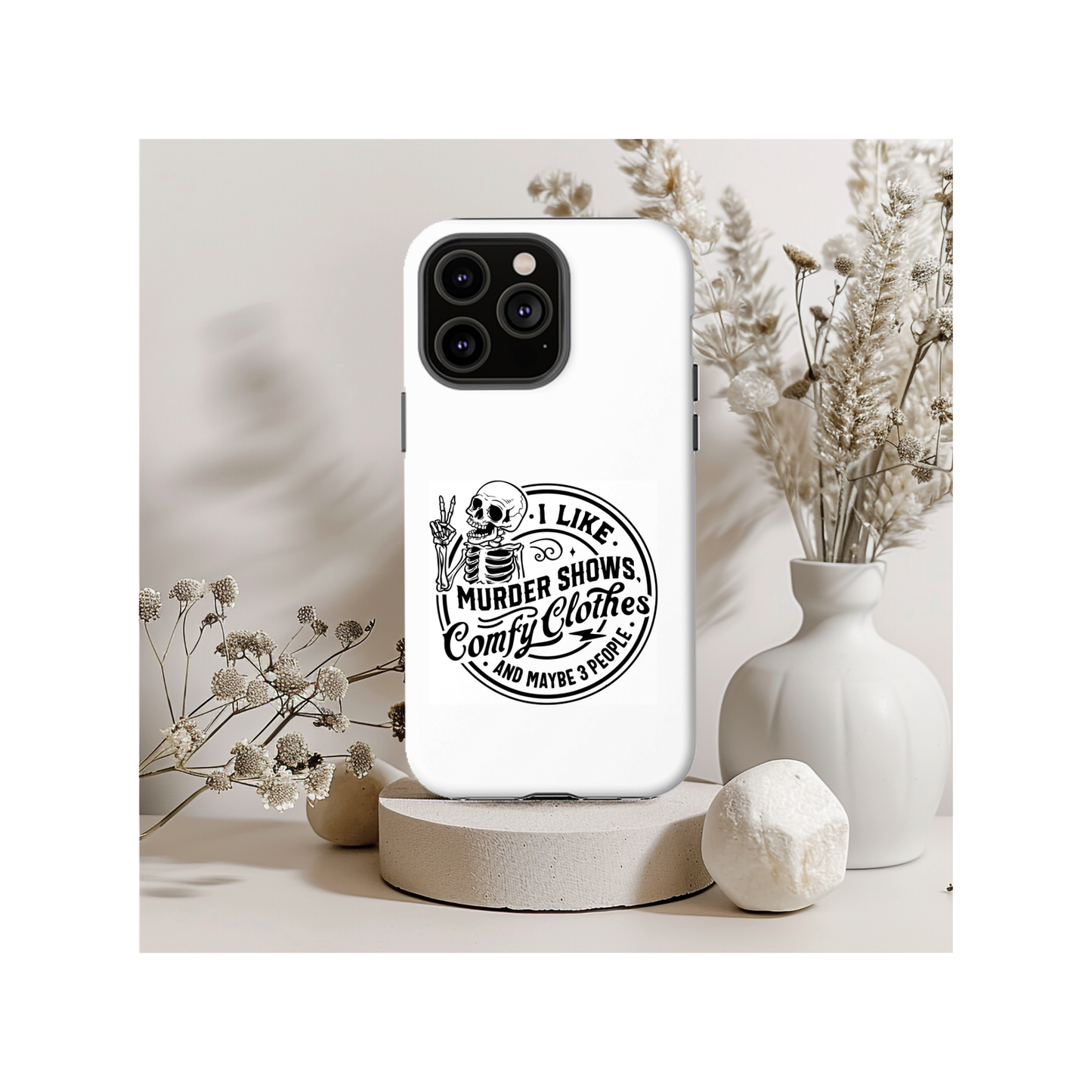 I Like Murder Shows And Comfy Clothes Magsafe iPhone Tough Case - Techy Treasures -  