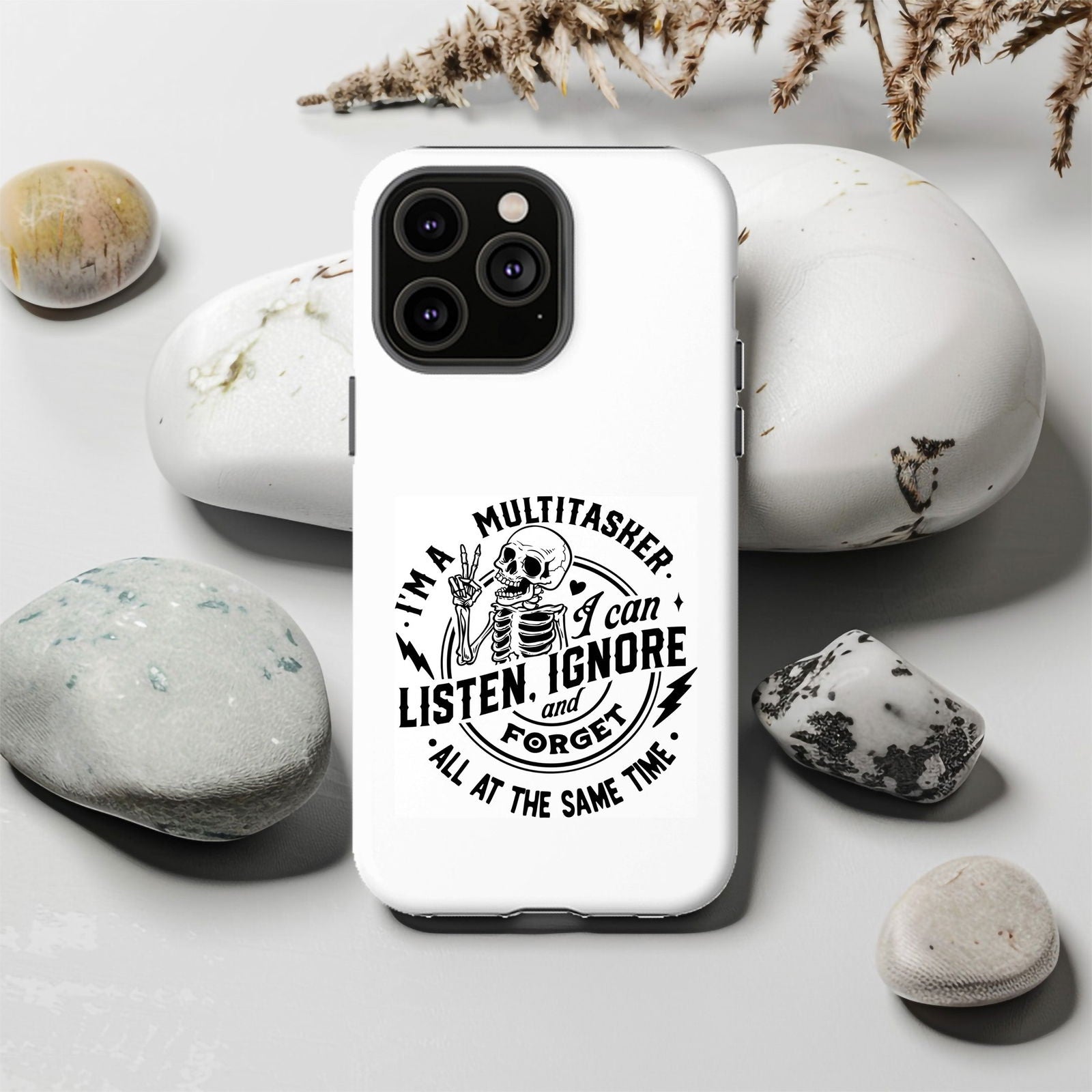 I'm A Multitasker, I Can Listen And Forget Magsafe iPhone Tough Case - Techy Treasures -  