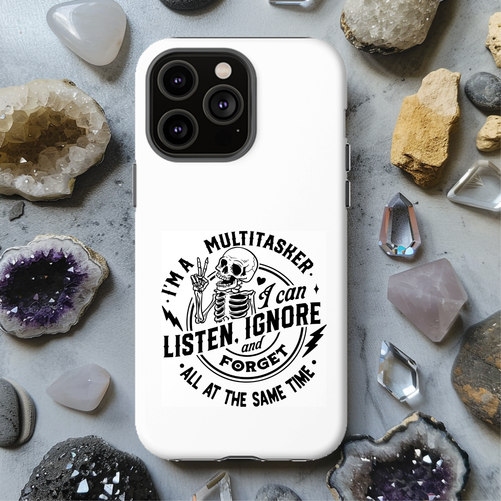 I'm A Multitasker, I Can Listen And Forget Magsafe iPhone Tough Case - Techy Treasures -  