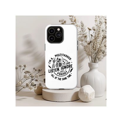 I'm A Multitasker, I Can Listen And Forget Magsafe iPhone Tough Case - Techy Treasures -  
