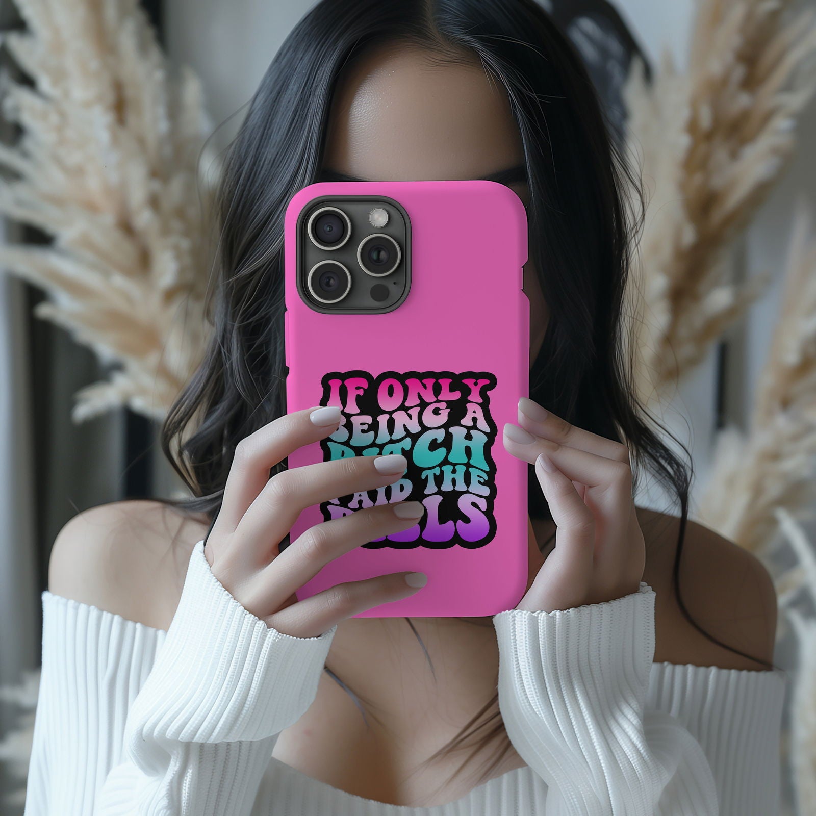 If Only Being A Bitch Paid The Bills Magsafe iPhone Tough Case - Techy Treasures -  