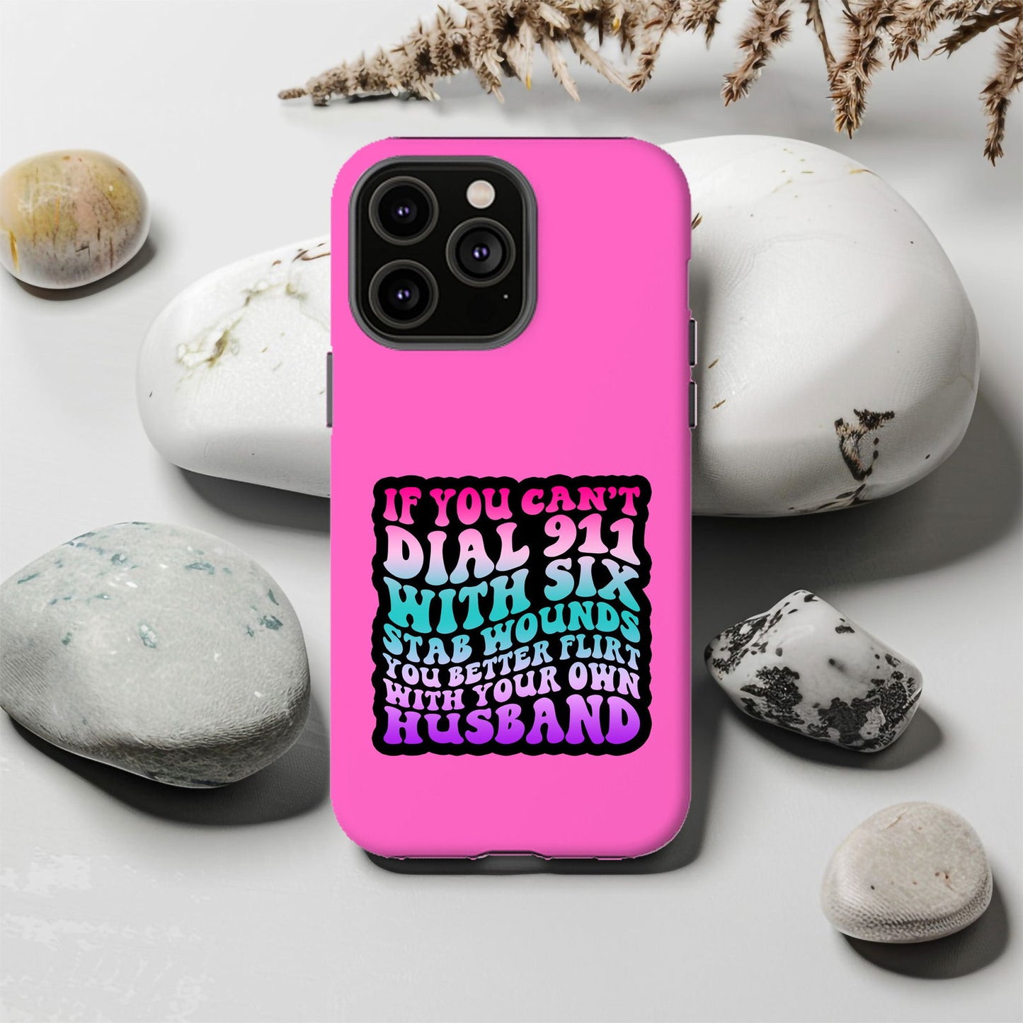 If You Can't Dial 911 With 6 Stab Wounds Magsafe iPhone Tough Case - Techy Treasures -  