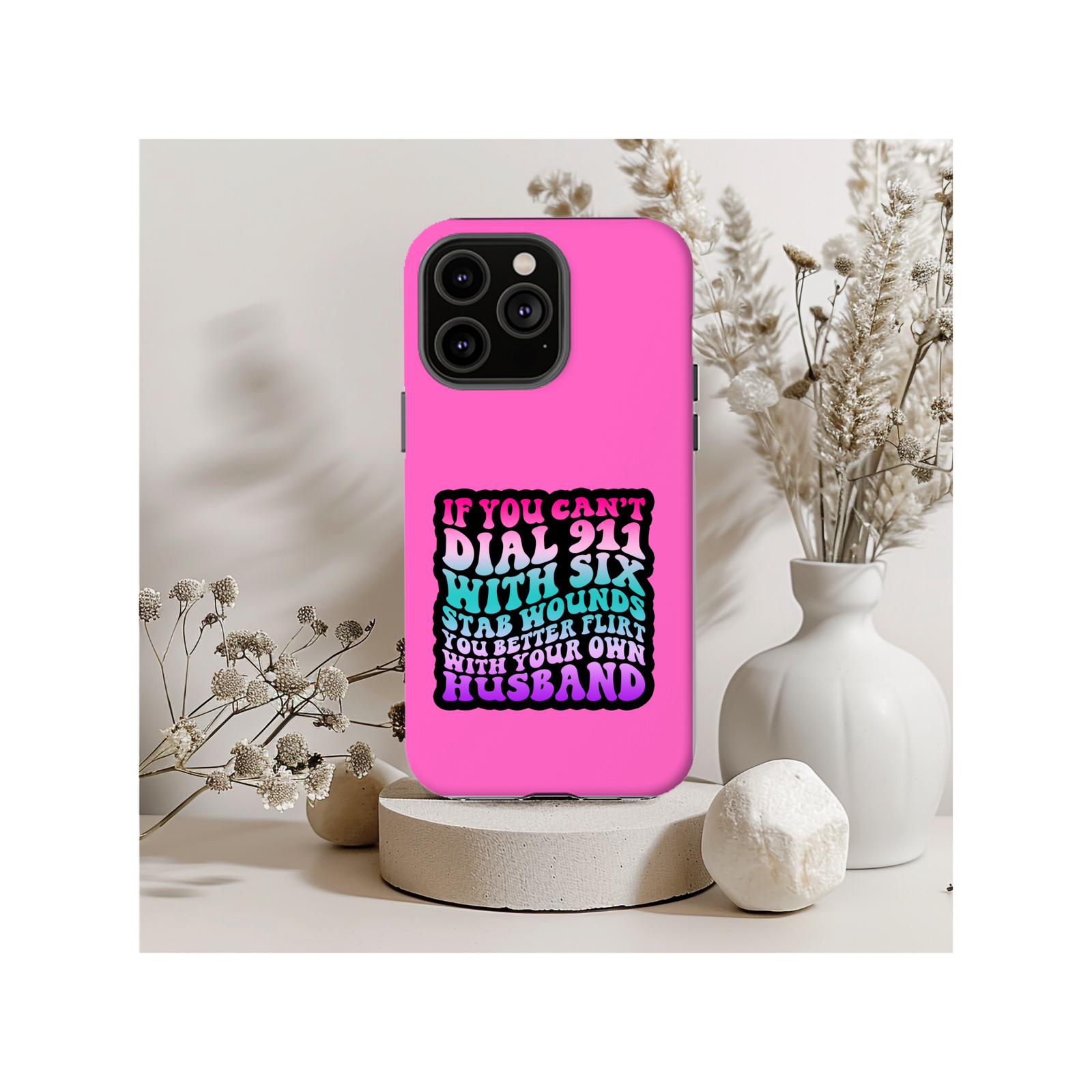 If You Can't Dial 911 With 6 Stab Wounds Magsafe iPhone Tough Case - Techy Treasures -  
