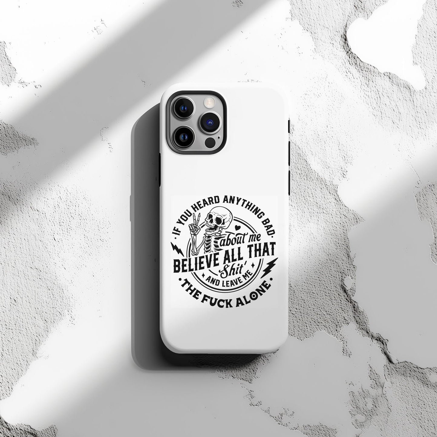 If You Heard Anything Bad About Me Magsafe iPhone Tough Case - Techy Treasures -  
