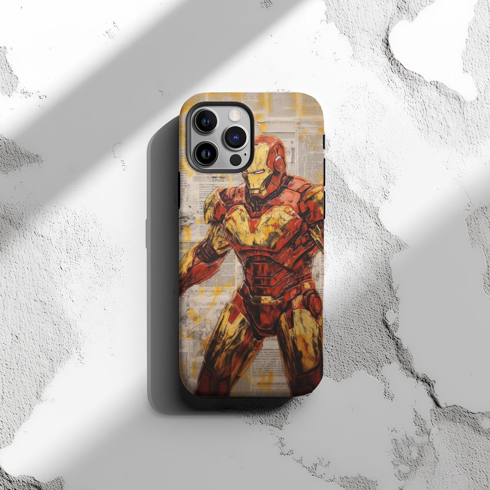 Iron Man Arc Reactor Armor Magsafe Tough Phone Case - Techy Treasures -  
