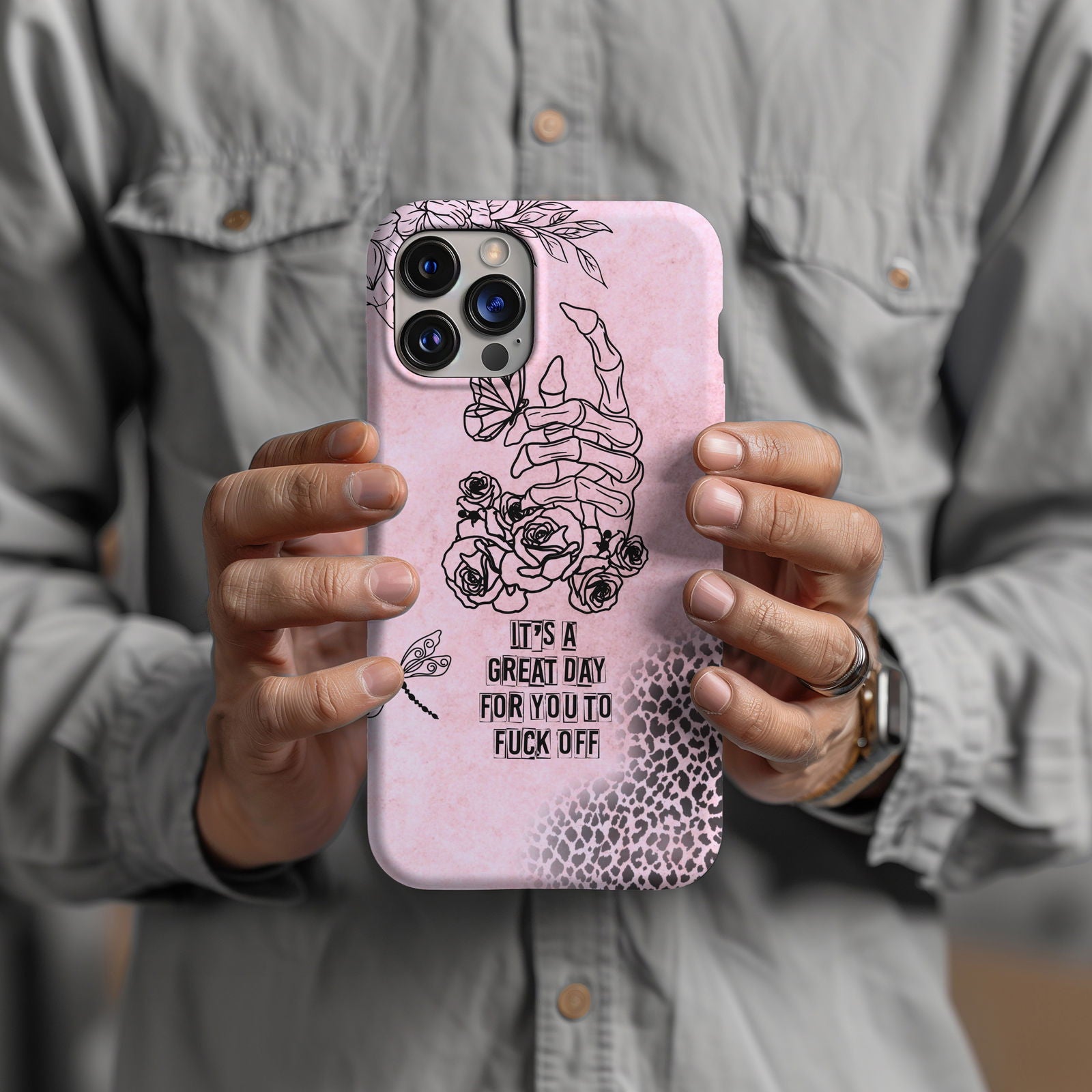It's A Great Day For You To Fuck Off Magsafe iPhone Tough Case - Techy Treasures -  