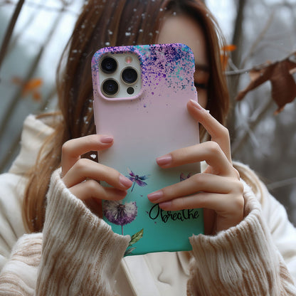 Just Breathe Magsafe iPhone Case - Techy Treasures -  