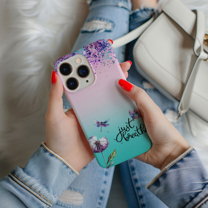 Just Breathe Magsafe iPhone Case - Techy Treasures -  