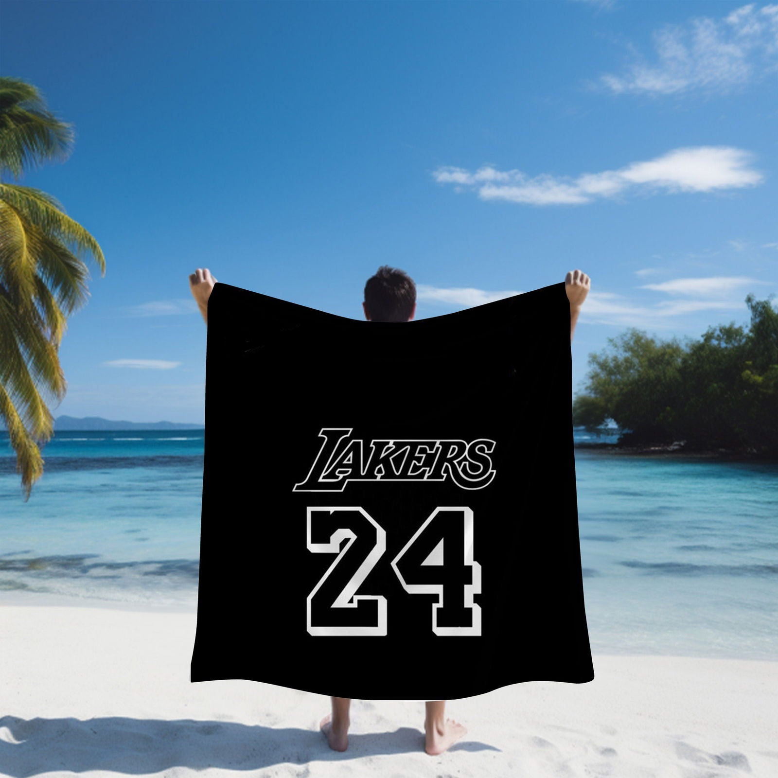 Kobe  Beach Towel, Absorbent Beach Towel, Legendary Kobe Gift - Techy Treasures -  