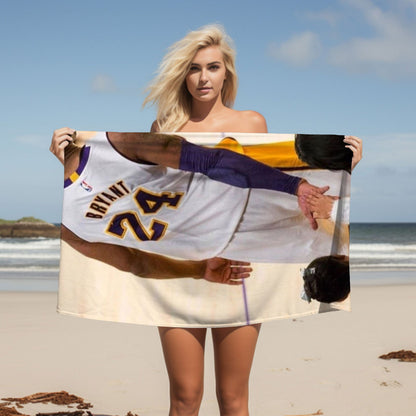 Kobe  Beach Towel, Absorbent Beach Towel, Legendary Kobe Gift - Techy Treasures -  