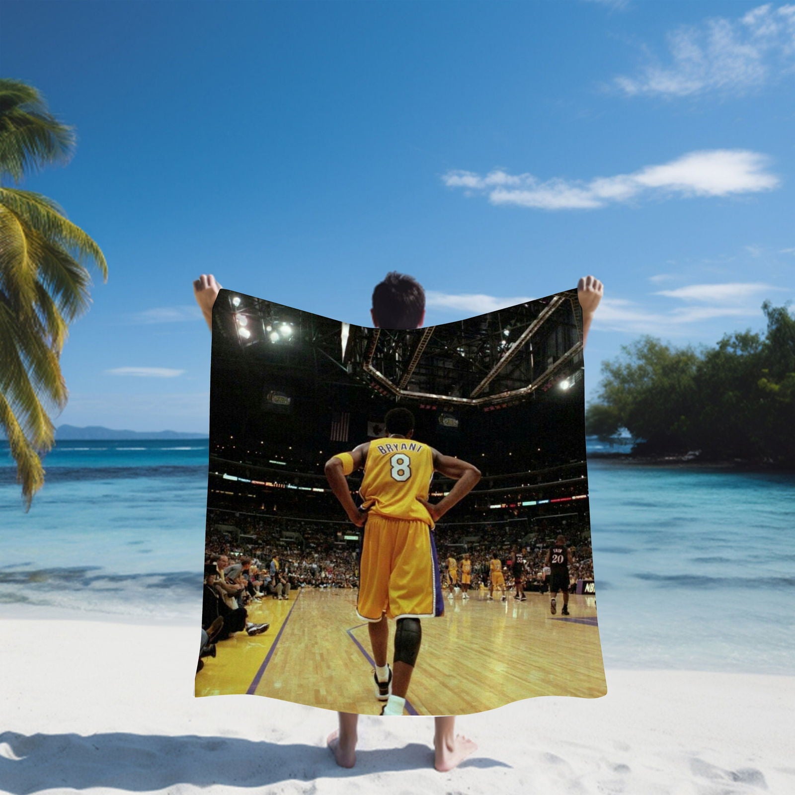 Kobe  Beach Towel, Absorbent Beach Towel, Legendary Kobe Gift - Techy Treasures -  