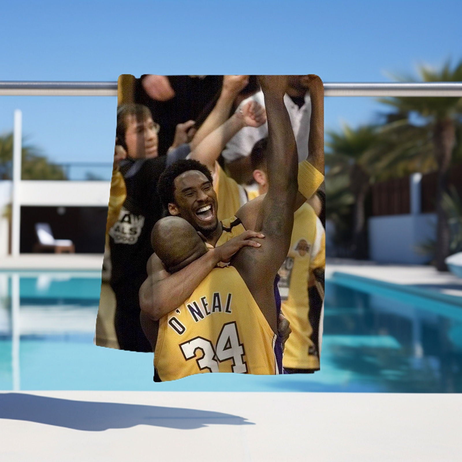 Kobe  Beach Towel, Absorbent Beach Towel, Legendary Kobe Gift - Techy Treasures -  
