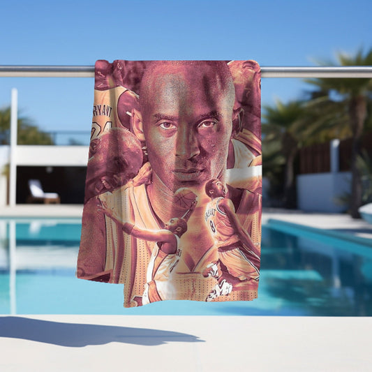 Kobe  Beach Towel, Absorbent Beach Towel, Legendary Kobe Gift - Techy Treasures -  