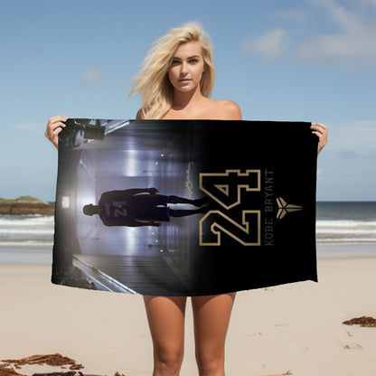 Kobe  Beach Towel, Absorbent Beach Towel, Legendary Kobe Gift - Techy Treasures -  